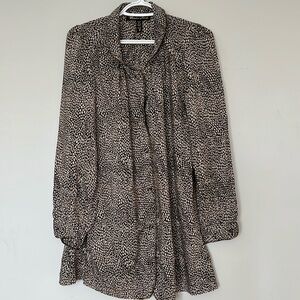 VINTAGE SILK WOMEN SIZE SMALL TOP